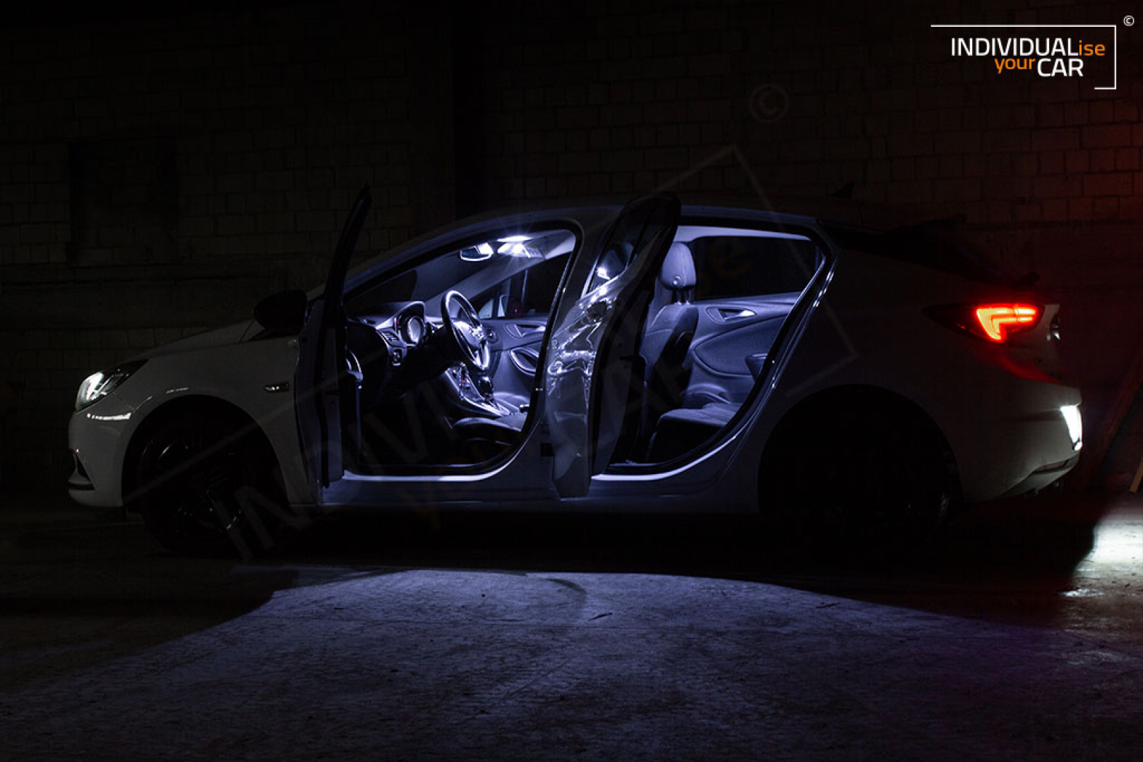 Opel Astra K five-door LED-Kit - Cool-White